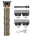 T9 Vintage Electric Hair Trimmer for Men – Rechargeable & Stylish