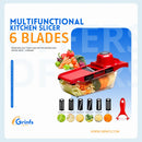 HILIFE Kitchen Gadget Multi-function 6 Blades