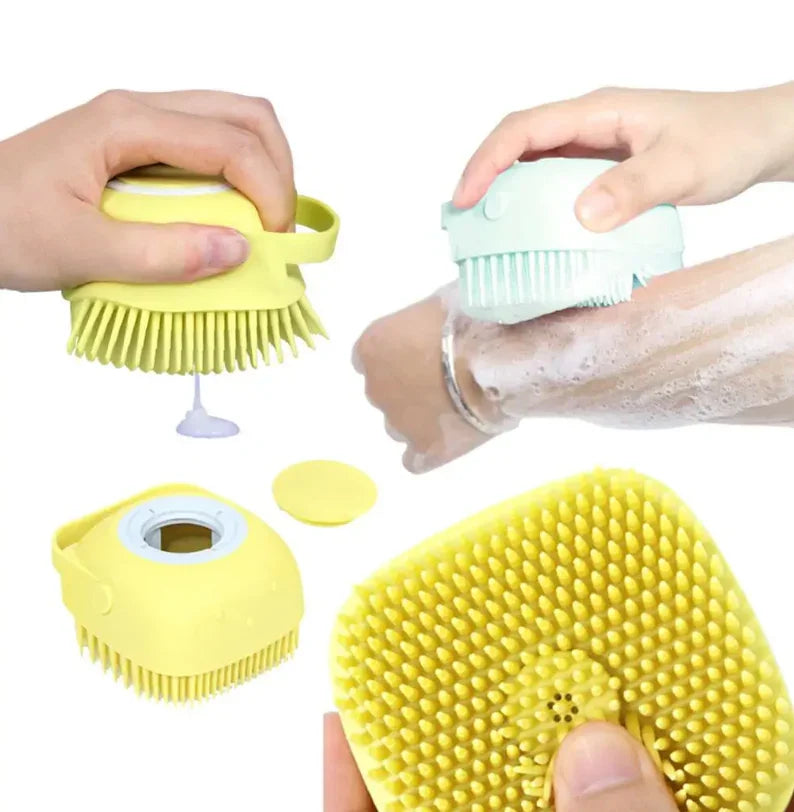 Pet Bathing Brush Soft Silicone