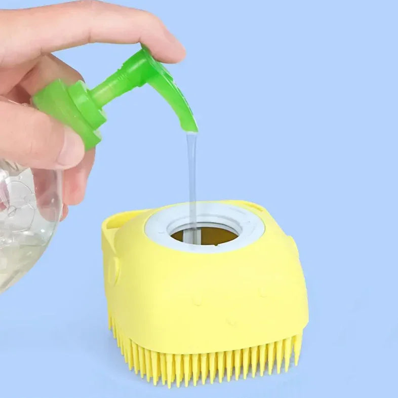 Pet Bathing Brush Soft Silicone