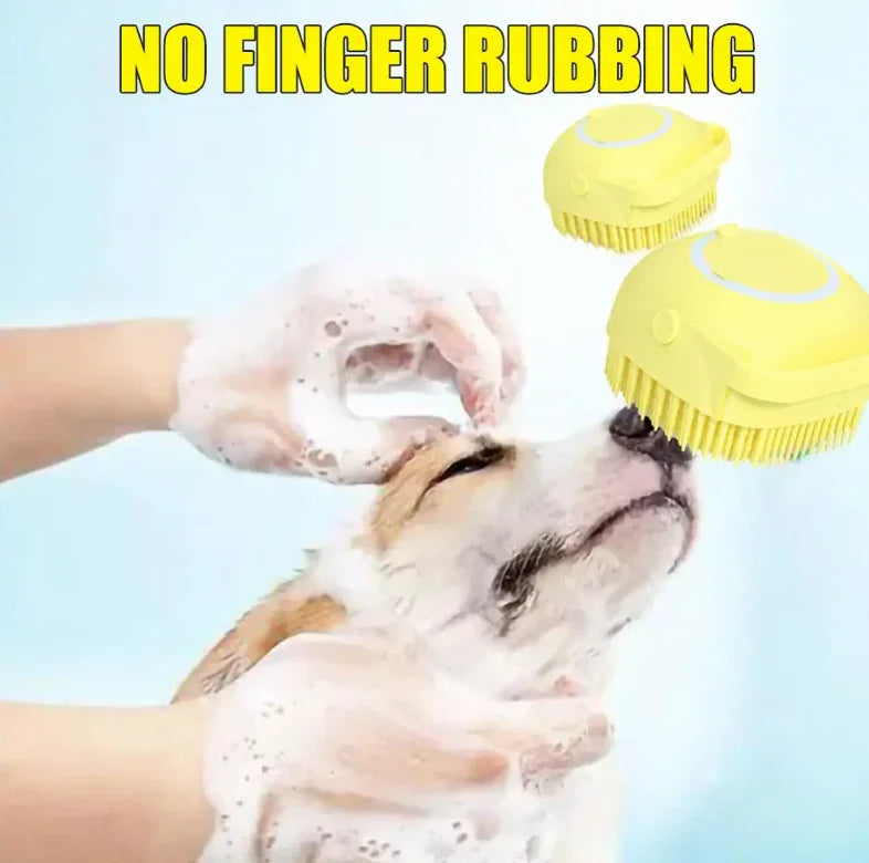 Pet Bathing Brush Soft Silicone
