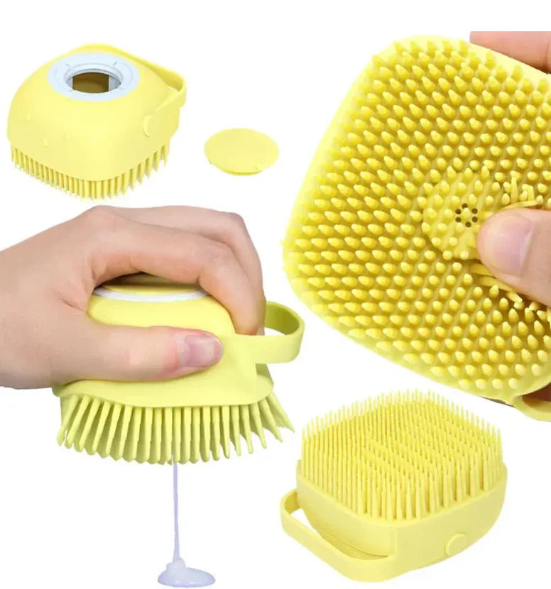Pet Bathing Brush Soft Silicone