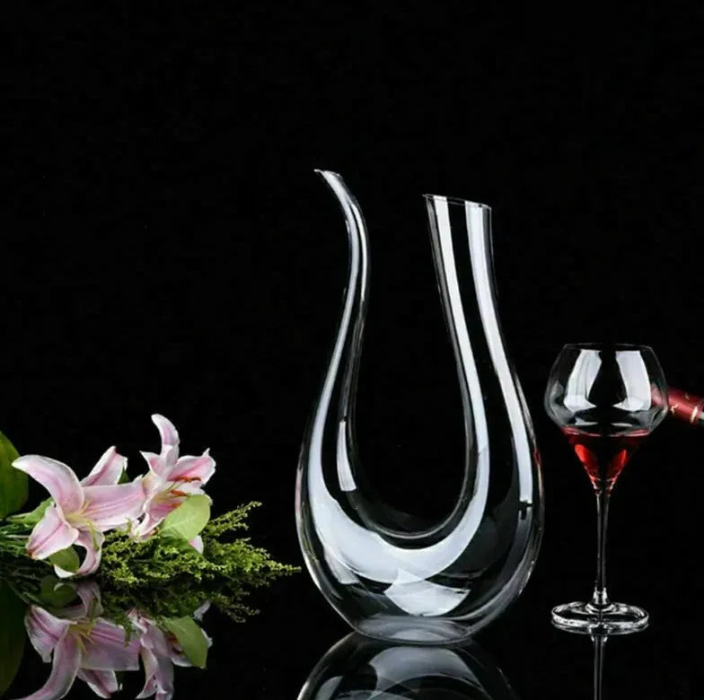 1500ML Big Decanter Handmade Crystal Red