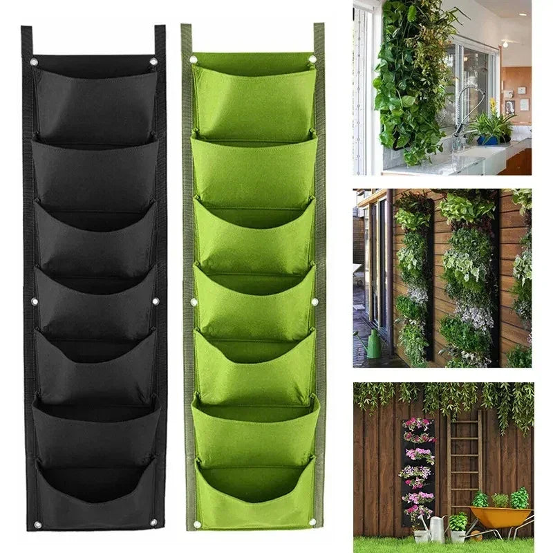 7 Pocket Vertical Growing Planting Bag