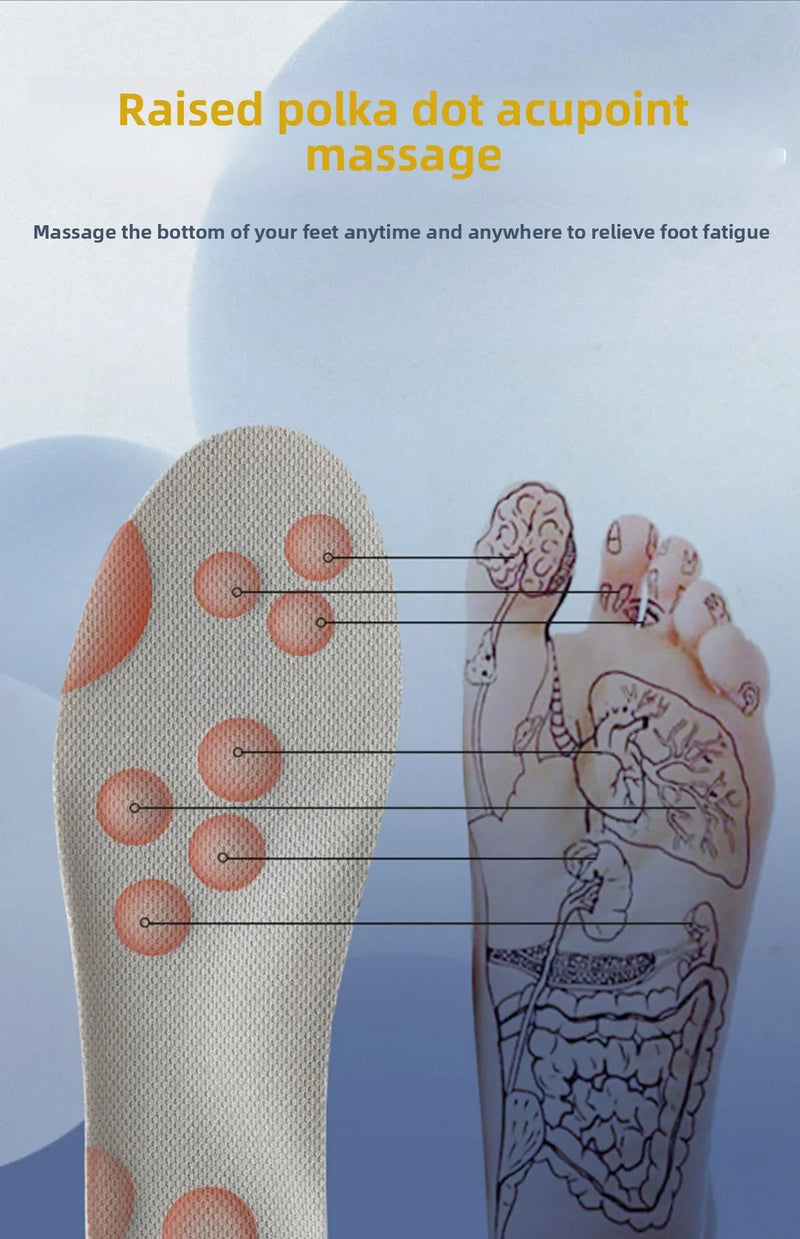 4D Latex Sport Insoles Soft