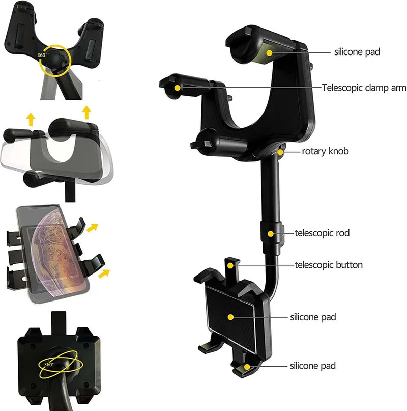 Telephone Car Holder 360