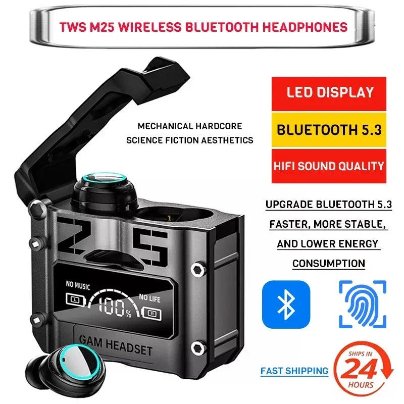 M25 TWS Wireless Headphones