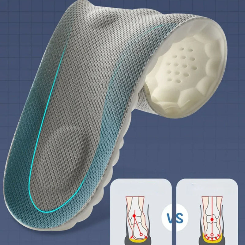4D Latex Sport Insoles Soft