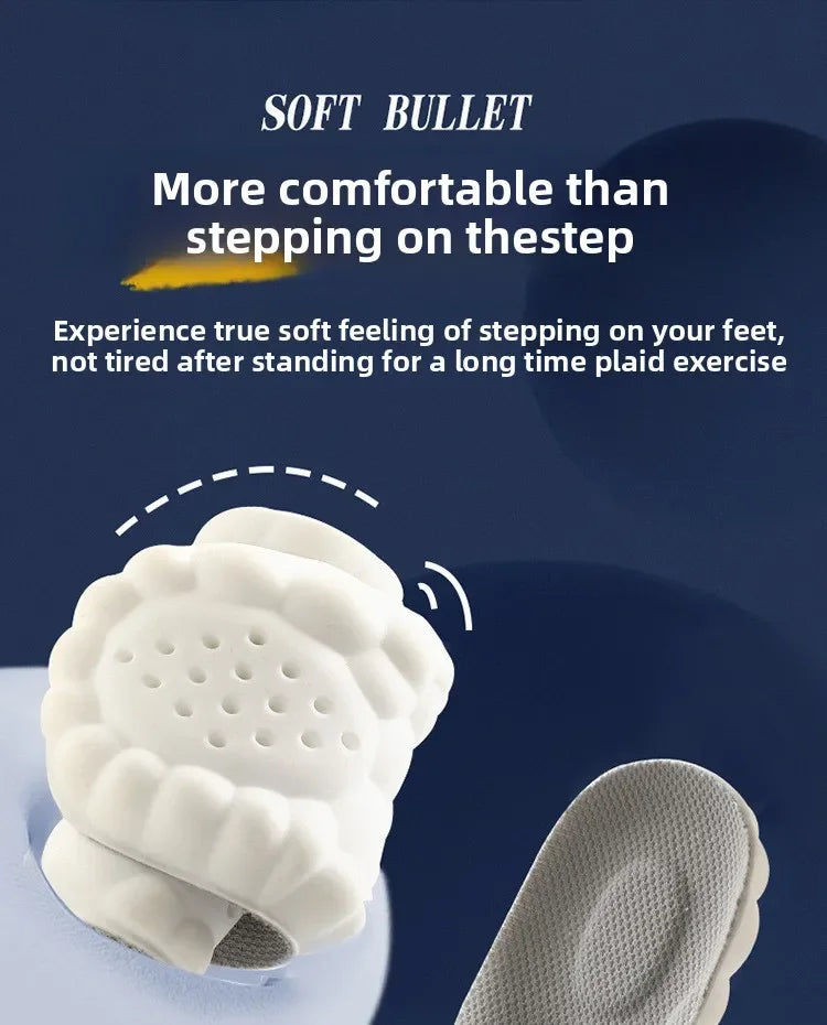 4D Latex Sport Insoles Soft