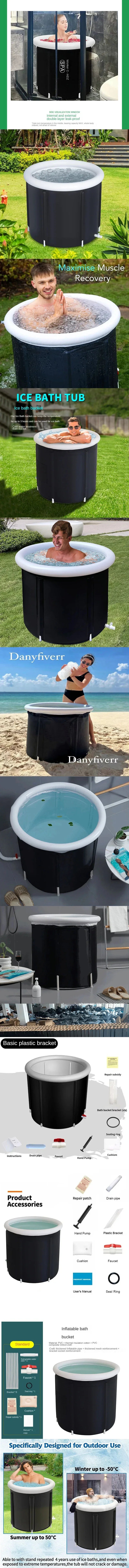 Chillpod Portable Collapsible Bathtub