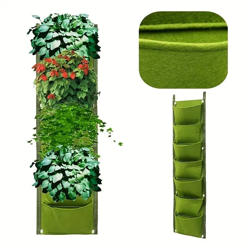 7 Pocket Vertical Growing Planting Bag